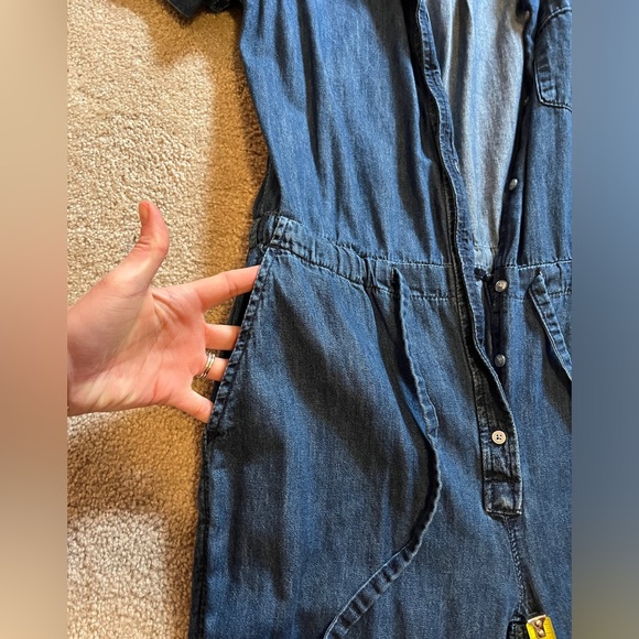 Gap Jean Jumpsuit Size 2 Petite - Picture 6 of 8